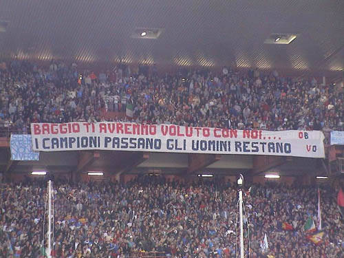  国际米兰功勋老臣离队，球迷泪洒告别仪式